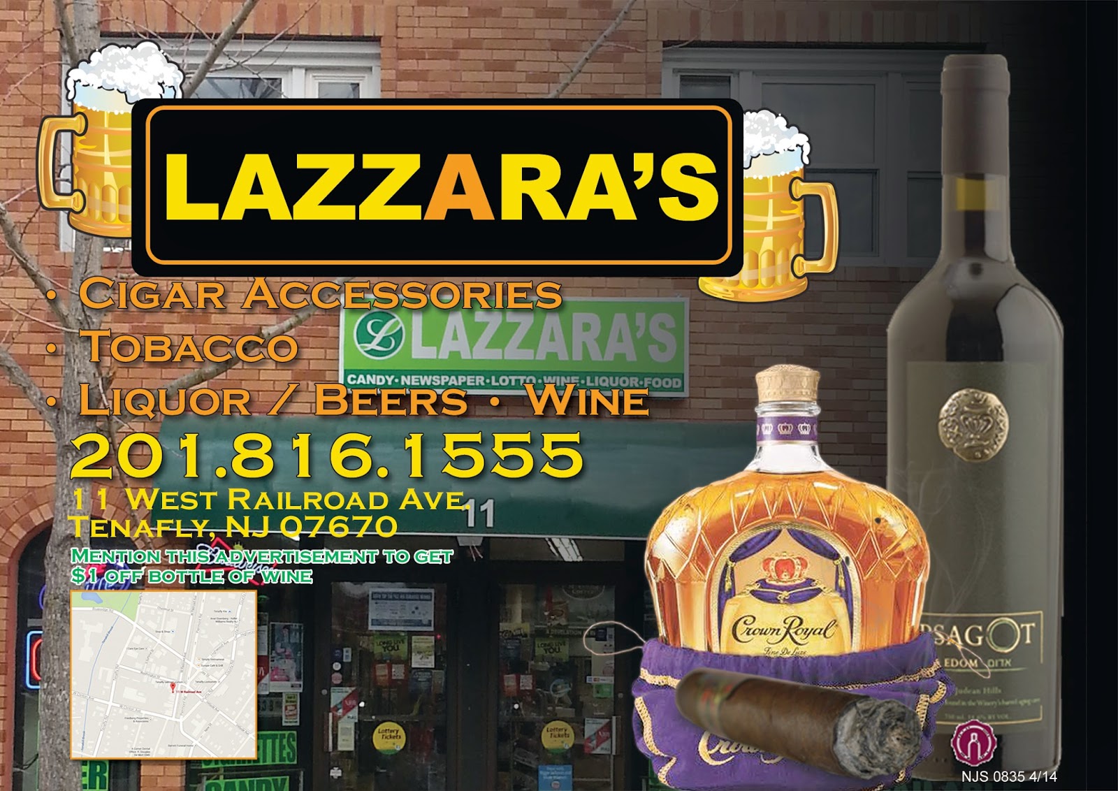 Photo of LAZZARAS LIQUORS in Tenafly City, New Jersey, United States - 1 Picture of Point of interest, Establishment, Store, Liquor store