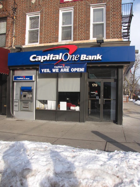 Photo of Capital One Bank in Kings County City, New York, United States - 1 Picture of Point of interest, Establishment, Finance, Atm, Bank