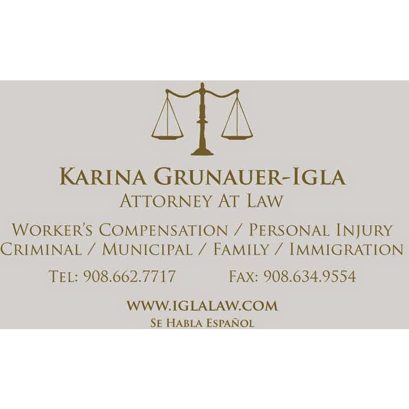 Photo of Law Office of Karina Grunauer-Igla, LLC. in Elizabeth City, New Jersey, United States - 2 Picture of Point of interest, Establishment, Lawyer