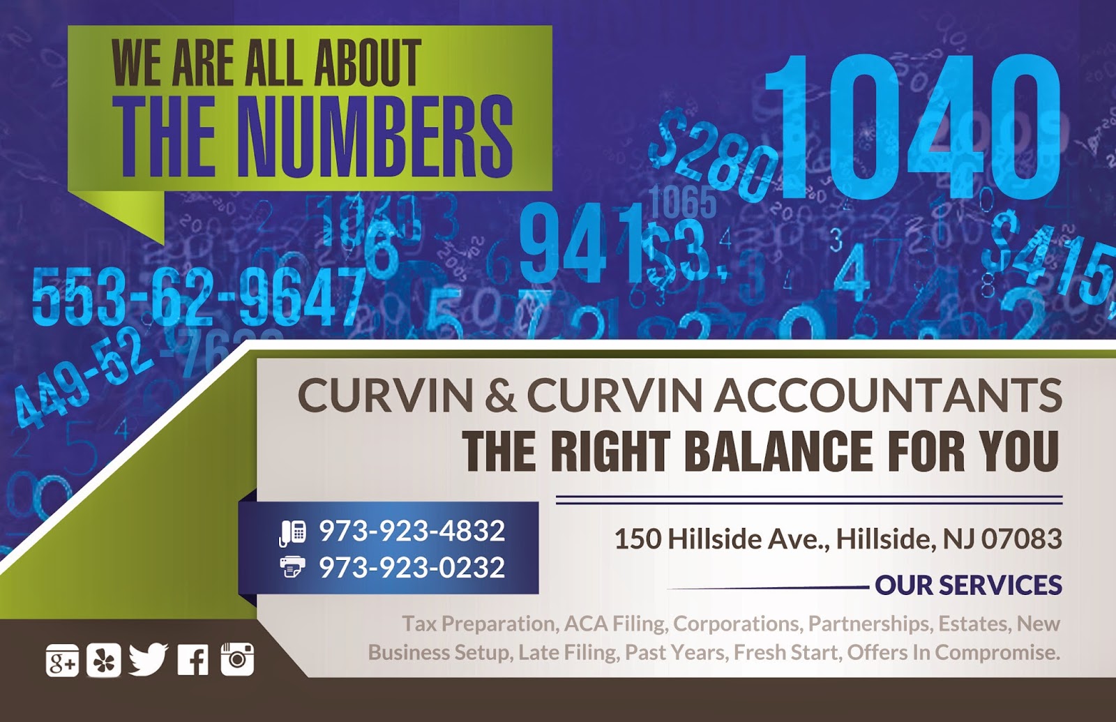 Photo of Curvin & Curvin Accountants in Hillside City, New Jersey, United States - 2 Picture of Point of interest, Establishment, Finance, Accounting