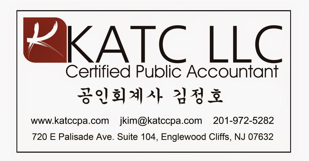 Photo of KATC LLC - JEONGHO KIM, CPA (공인회계사 김정호, NJ CPA) in Englewood Cliffs City, New Jersey, United States - 1 Picture of Point of interest, Establishment, Finance, Accounting