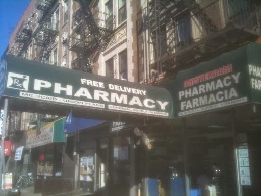 Photo of Amsterdam Pharmacy in New York City, New York, United States - 1 Picture of Point of interest, Establishment, Store, Health, Pharmacy