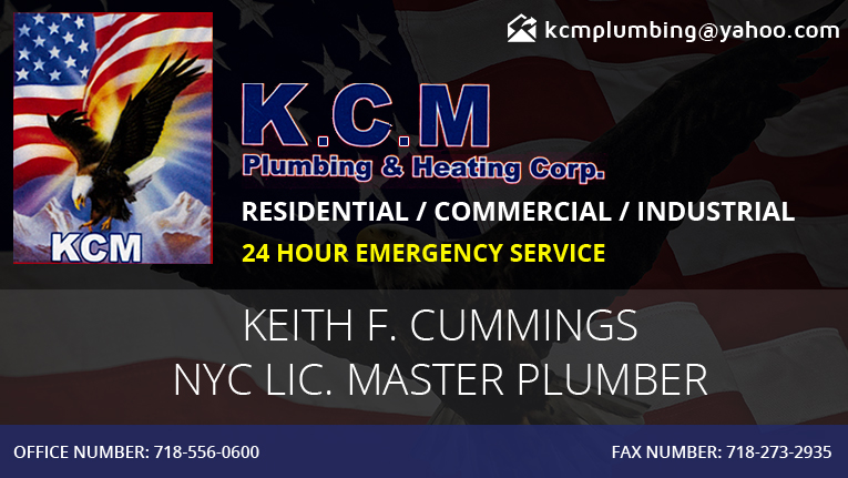 Photo of KCM Plumbing and Heating Corporation in Staten Island City, New York, United States - 1 Picture of Point of interest, Establishment, General contractor, Plumber
