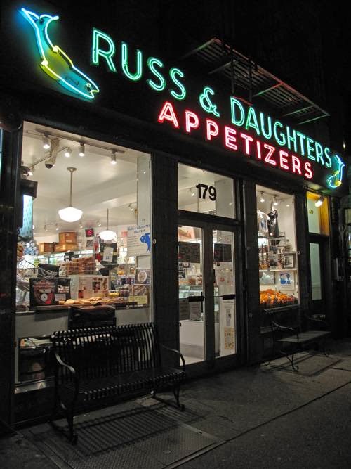 Photo of Russ & Daughters in New York City, New York, United States - 10 Picture of Restaurant, Food, Point of interest, Establishment, Store, Grocery or supermarket, Bakery