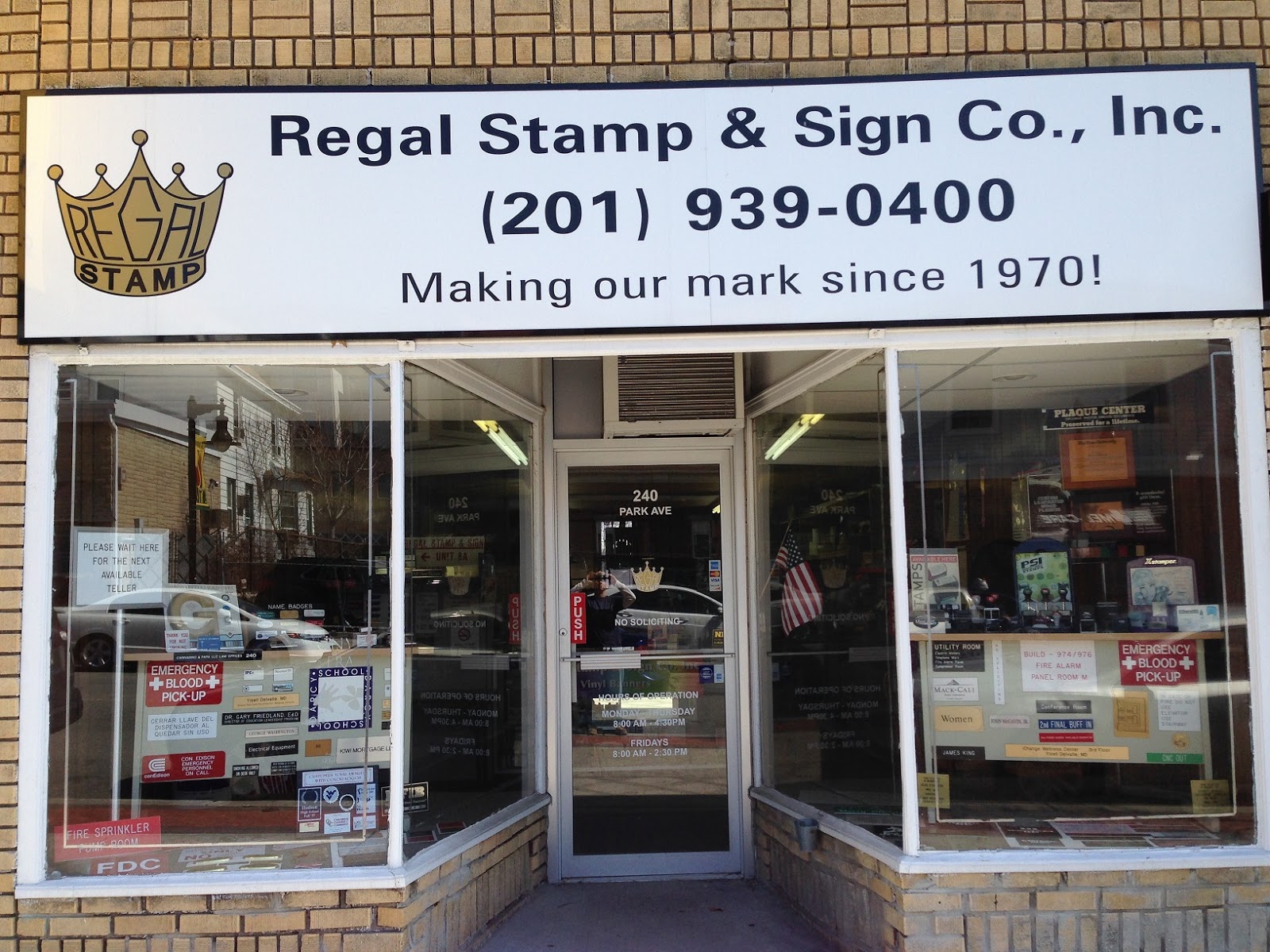 Photo of Regal Stamp & Sign Co in East Rutherford City, New Jersey, United States - 2 Picture of Point of interest, Establishment, Store