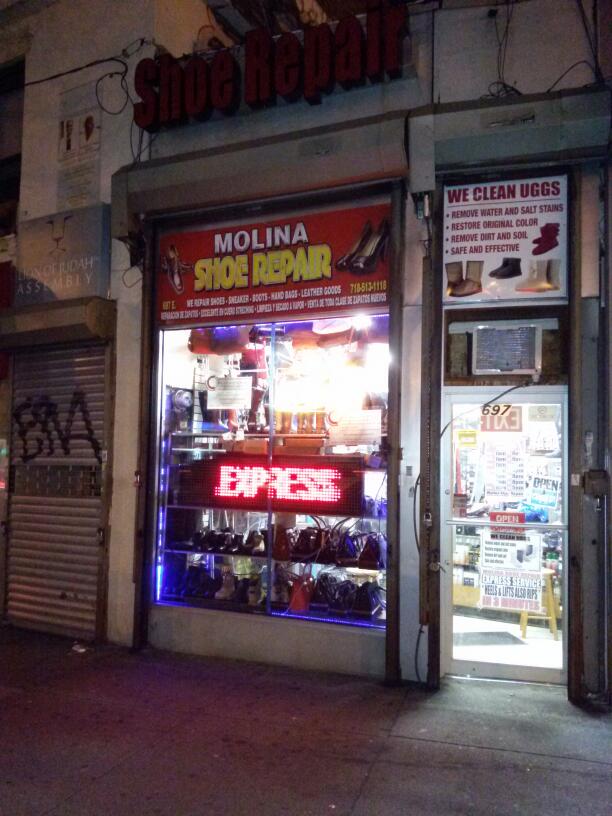 Photo of Molina Shoe Repair in Bronx City, New York, United States - 1 Picture of Point of interest, Establishment