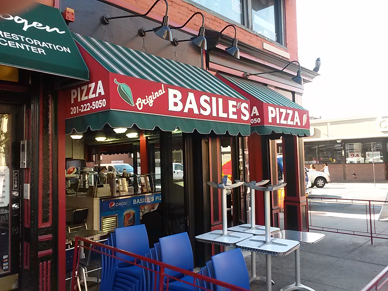 Photo of Basile's Pizza in Hoboken City, New Jersey, United States - 1 Picture of Restaurant, Food, Point of interest, Establishment, Meal takeaway, Meal delivery