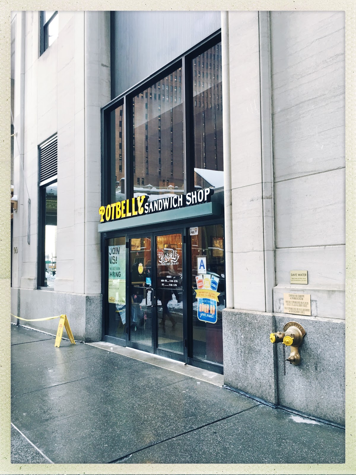 Photo of Potbelly Sandwich Shop in New York City, New York, United States - 2 Picture of Restaurant, Food, Point of interest, Establishment