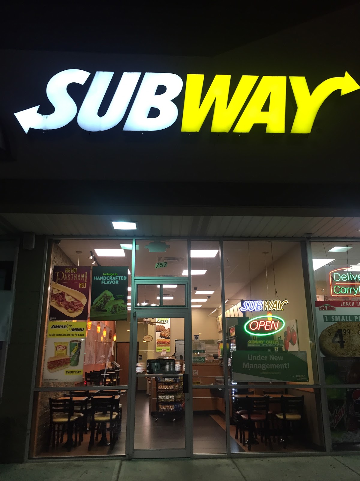 Photo of Subway in Woodbridge City, New Jersey, United States - 1 Picture of Restaurant, Food, Point of interest, Establishment, Store, Meal takeaway