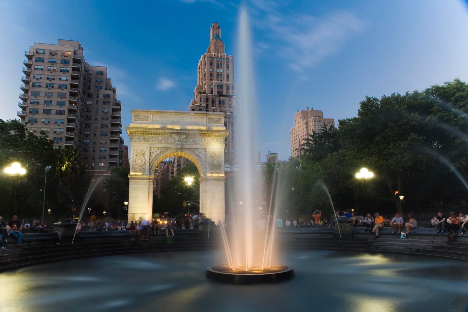 Photo of Washington Square Fountain in New York City, New York, United States - 8 Picture of Point of interest, Establishment