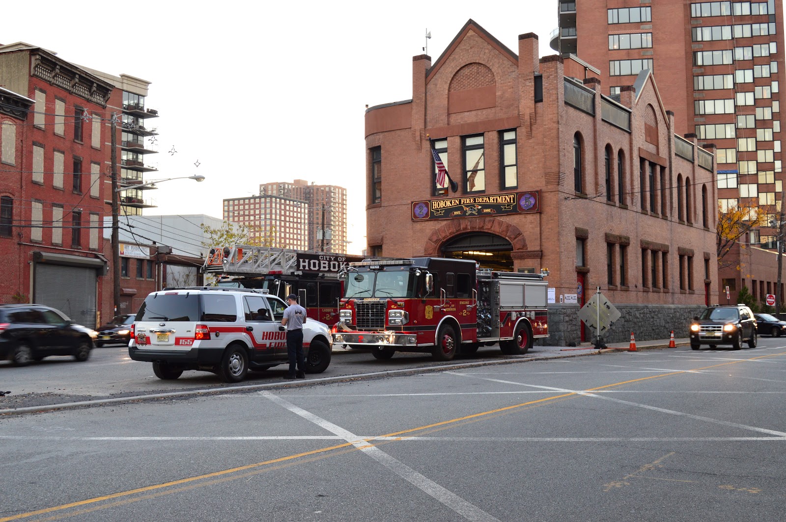 Photo of Hoboken Station 2 in Hoboken City, New Jersey, United States - 1 Picture of Point of interest, Establishment, Fire station