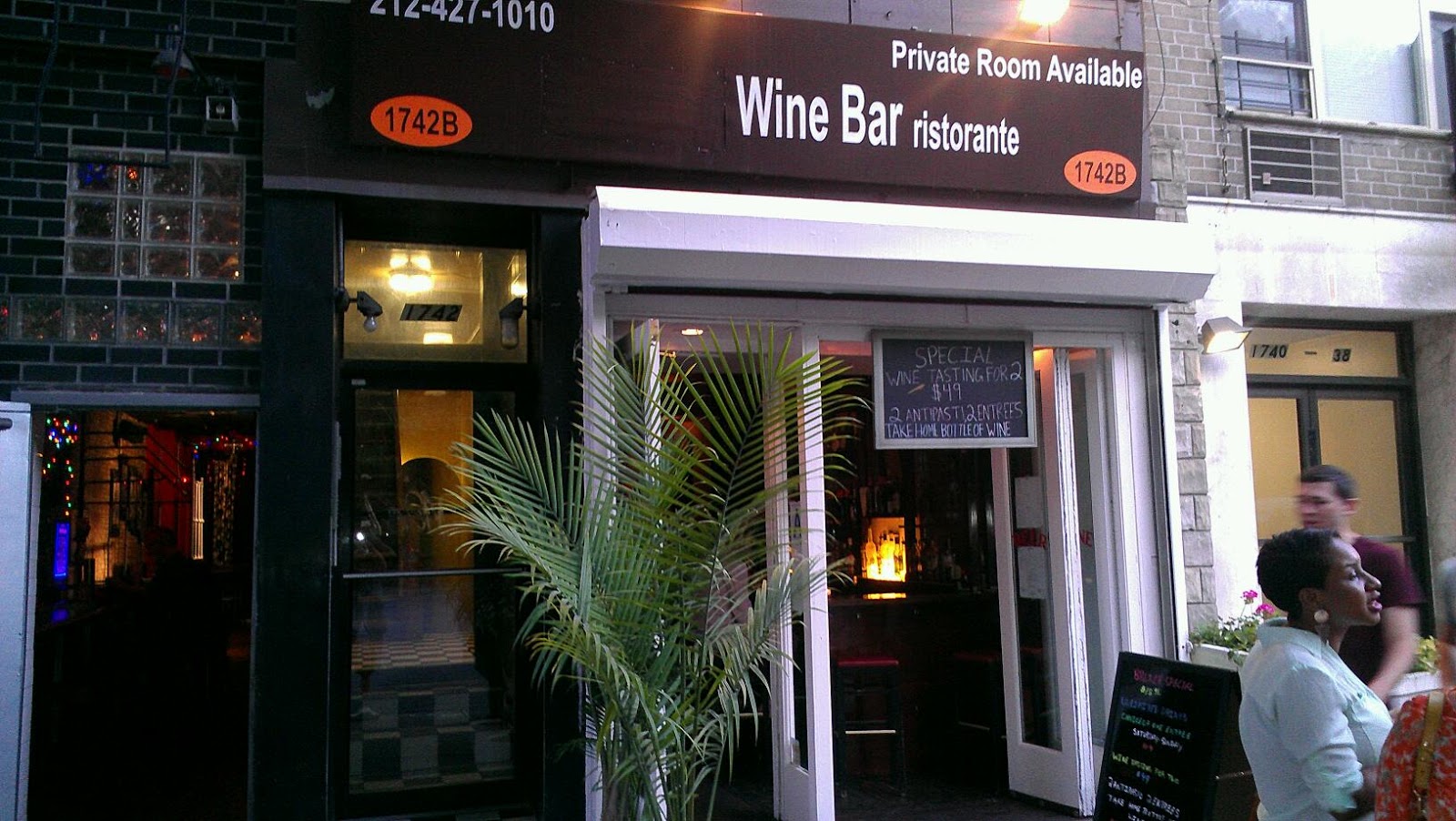 Photo of 1742 Wine Bar in New York City, New York, United States - 2 Picture of Restaurant, Food, Point of interest, Establishment, Bar
