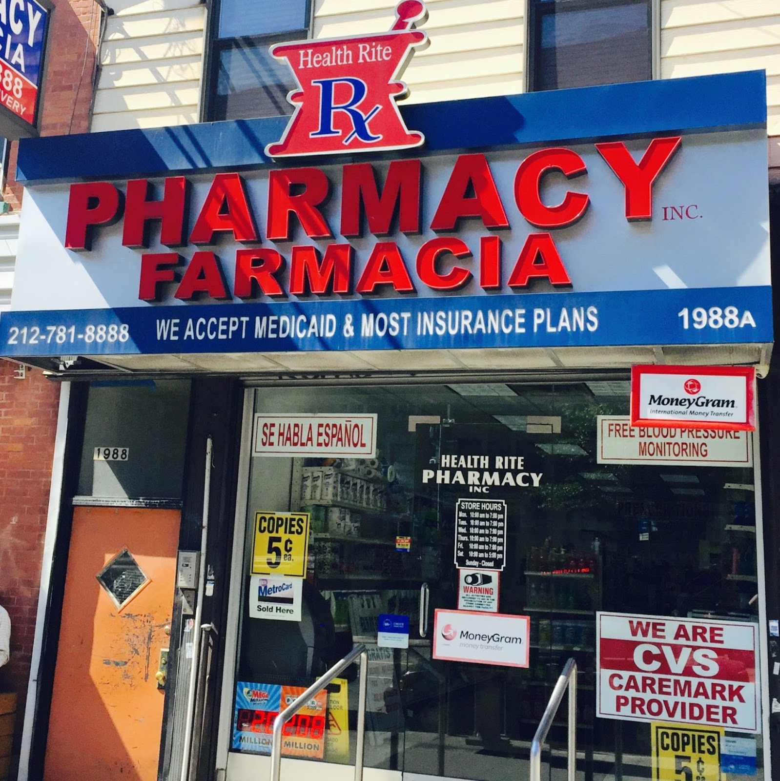 Photo of Health Rite Pharmacy in New York City, New York, United States - 1 Picture of Point of interest, Establishment, Store, Health, Pharmacy