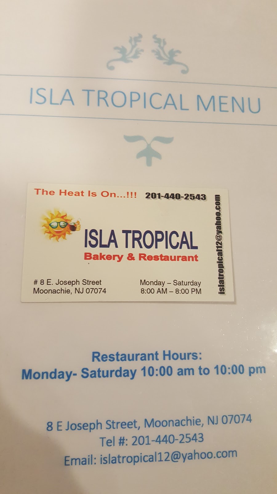 Photo of ISLA TROPICAL Bakery & Restaurant in Moonachie City, New Jersey, United States - 4 Picture of Restaurant, Food, Point of interest, Establishment