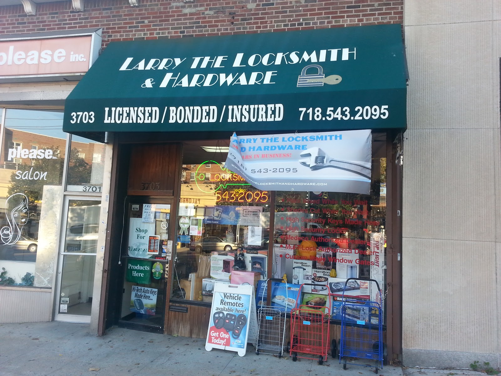 Photo of Larry The Locksmith and Hardware in Bronx City, New York, United States - 1 Picture of Point of interest, Establishment, Store, Home goods store, Hardware store, Locksmith