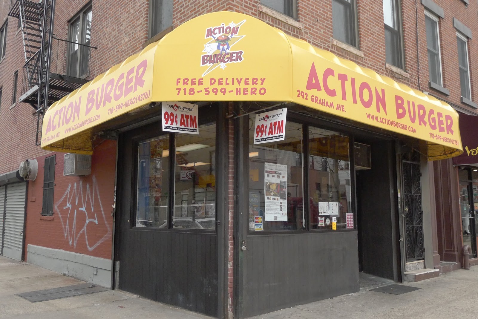 Photo of Action Burger in Kings County City, New York, United States - 2 Picture of Restaurant, Food, Point of interest, Establishment