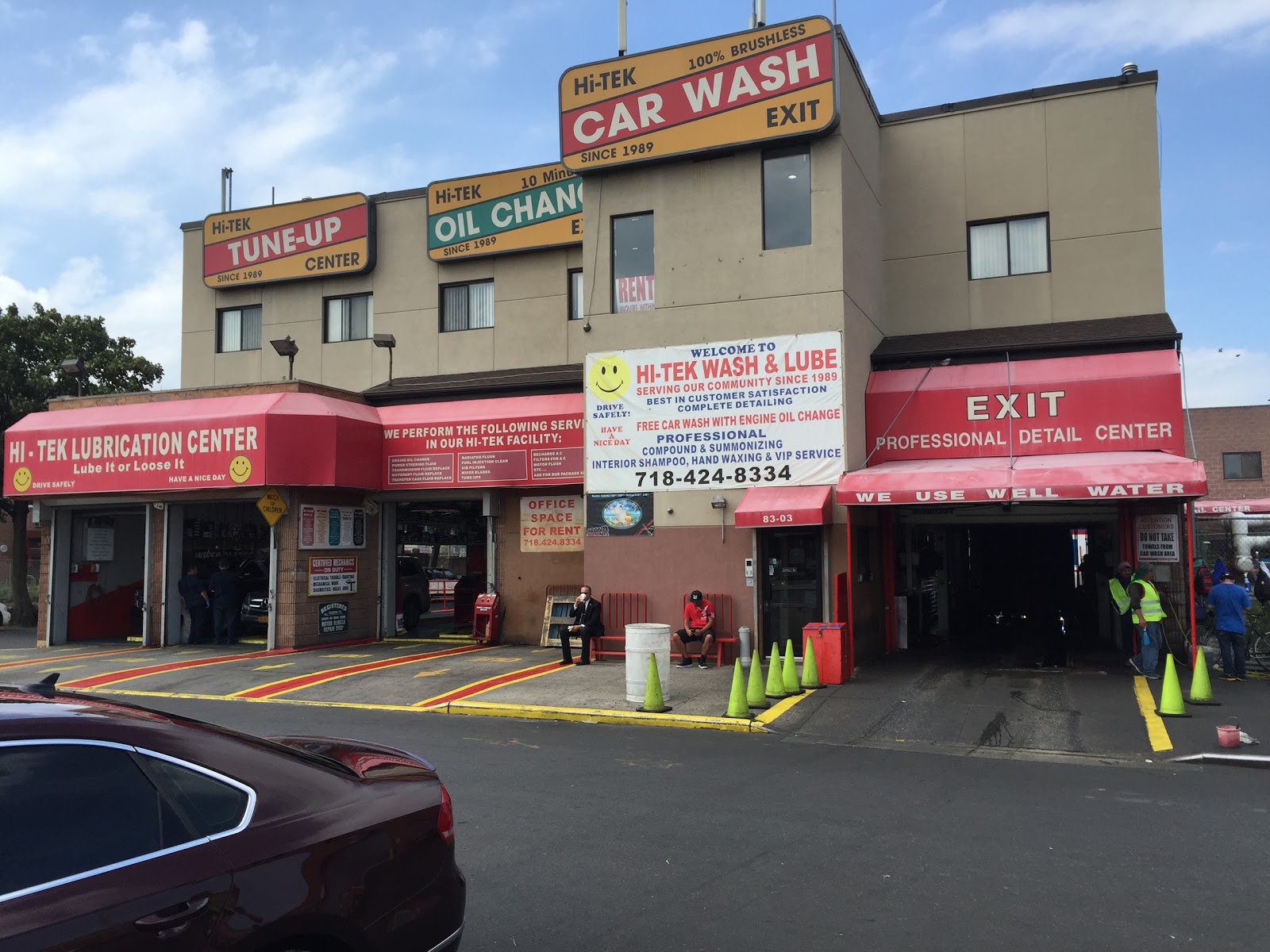 Photo of Hi-Tek Car Wash & Lube Inc. in Queens City, New York, United States - 5 Picture of Point of interest, Establishment, Car repair, Car wash