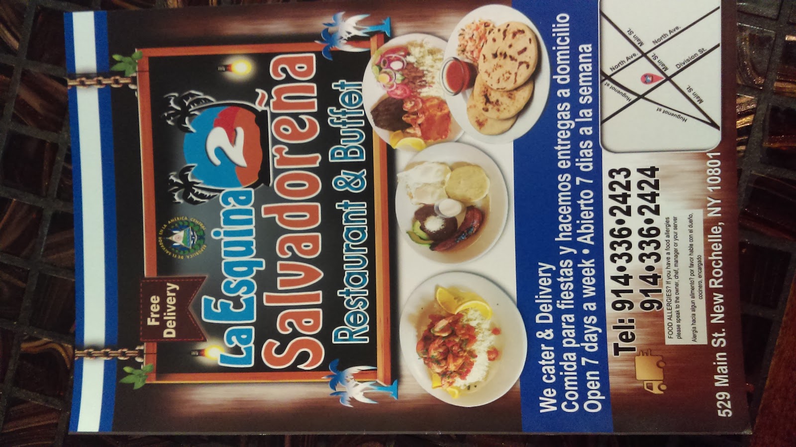 Photo of La Esquina Salvadoreña in New Rochelle City, New York, United States - 2 Picture of Restaurant, Food, Point of interest, Establishment