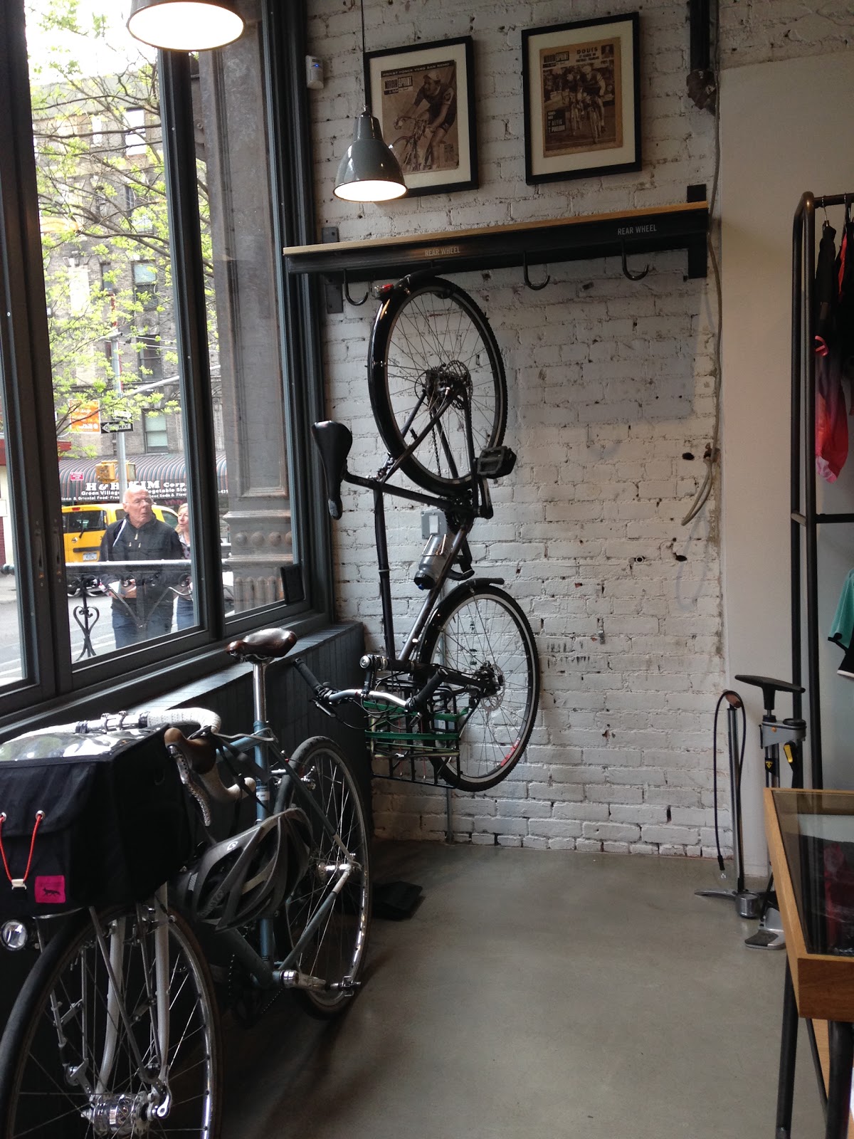 Photo of Rapha New York in New York City, New York, United States - 9 Picture of Food, Point of interest, Establishment, Store, Cafe, Clothing store, Bicycle store