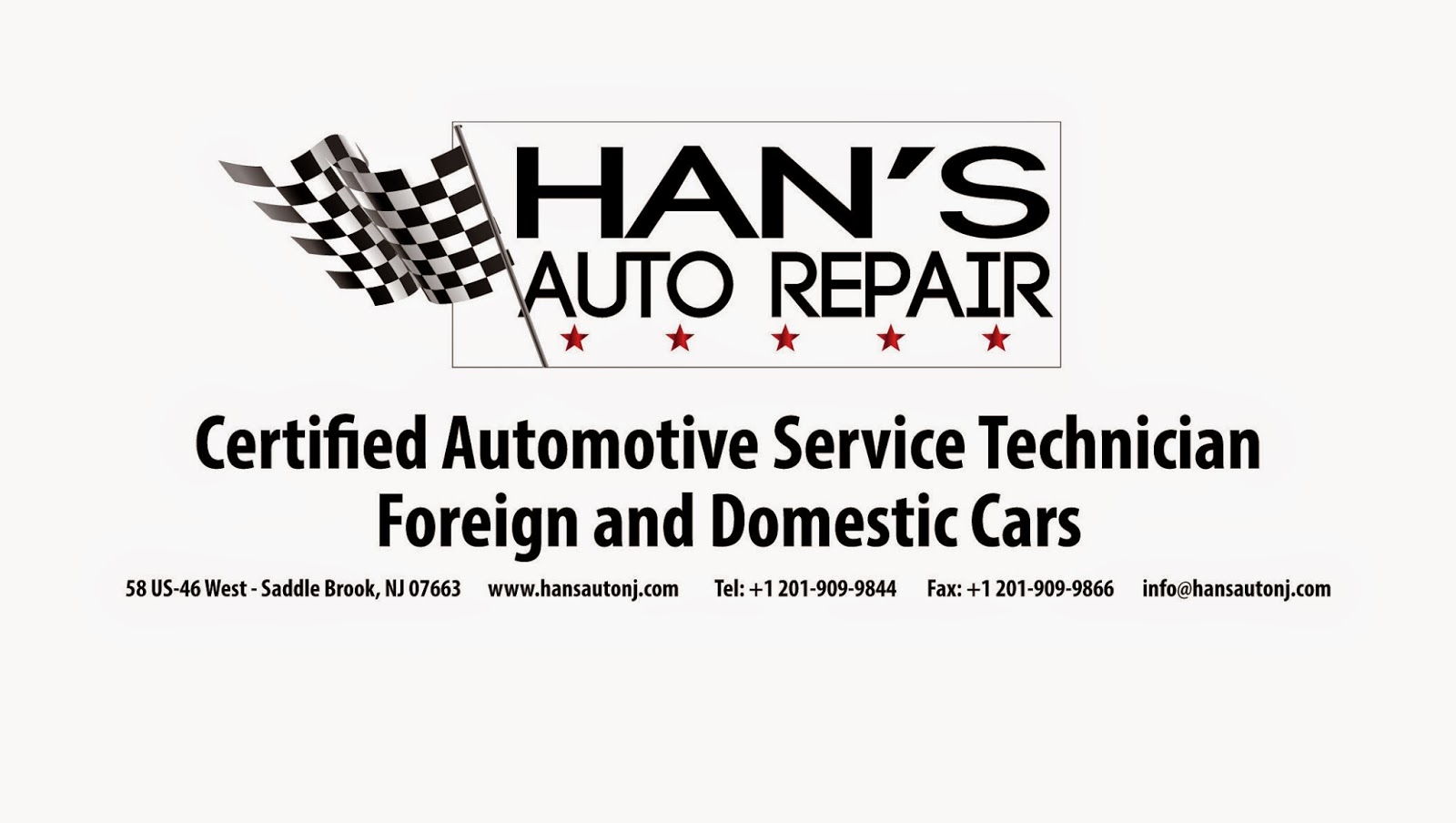 Photo of Han's Auto Repair in Saddle Brook City, New Jersey, United States - 1 Picture of Point of interest, Establishment, Car repair