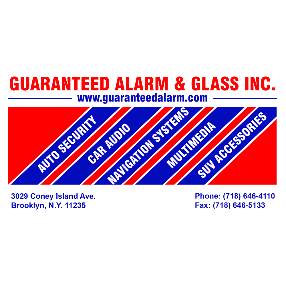 Photo of Guaranteed Alarm & Glass Inc. in Kings County City, New York, United States - 3 Picture of Point of interest, Establishment, Store, Car repair, Electronics store