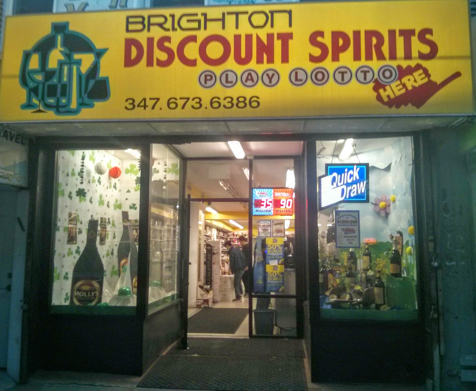 Photo of Brighton Discount Spirits in Kings County City, New York, United States - 1 Picture of Point of interest, Establishment, Store, Liquor store
