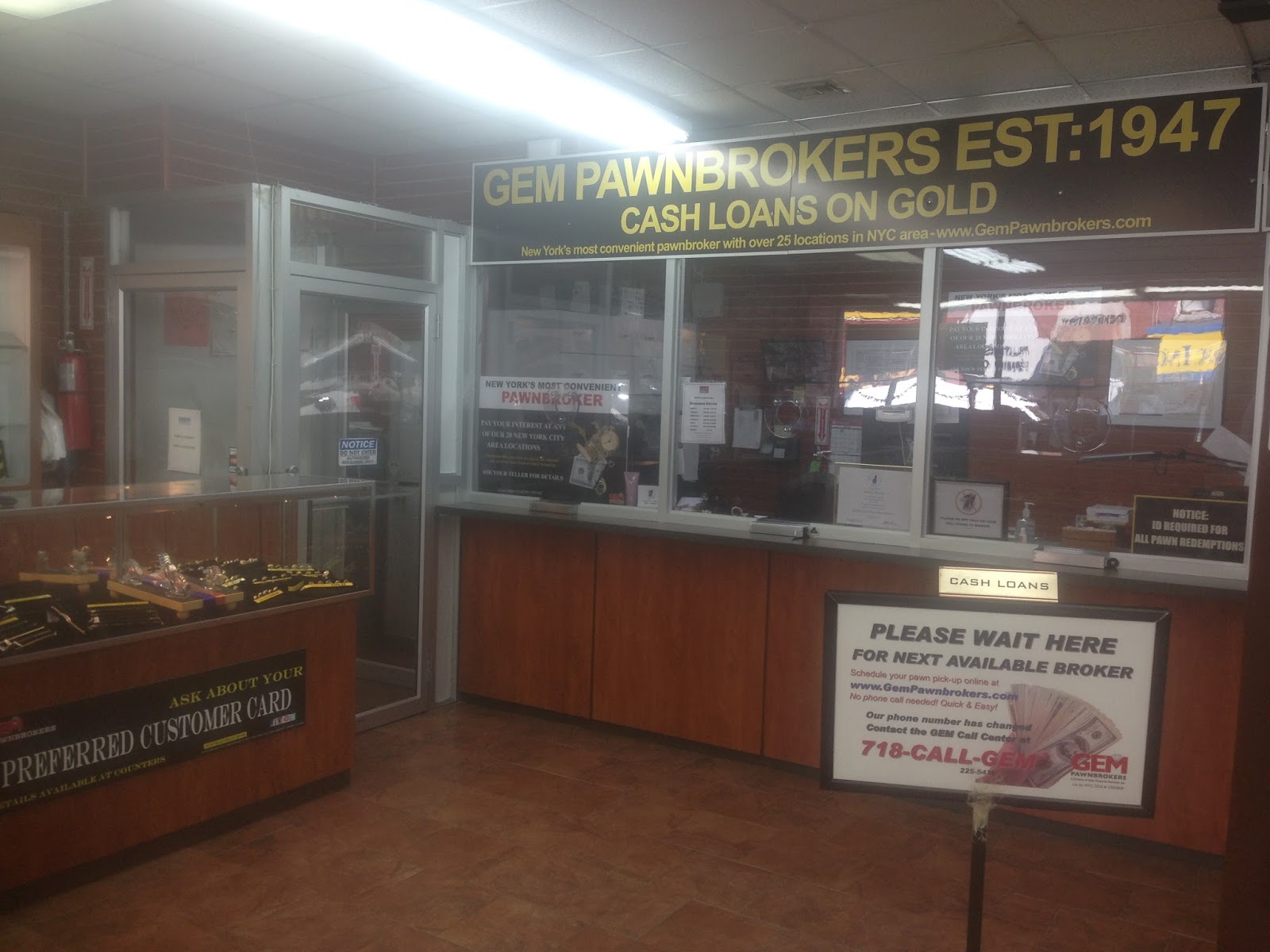 Photo of Gem Pawnbrokers in Brooklyn City, New York, United States - 2 Picture of Point of interest, Establishment, Finance, Store, Jewelry store