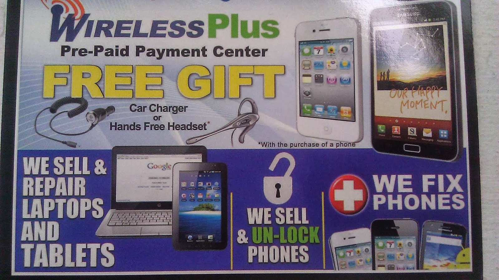 Photo of Wireless Plus in Hillside City, New Jersey, United States - 3 Picture of Point of interest, Establishment, Store, Electronics store