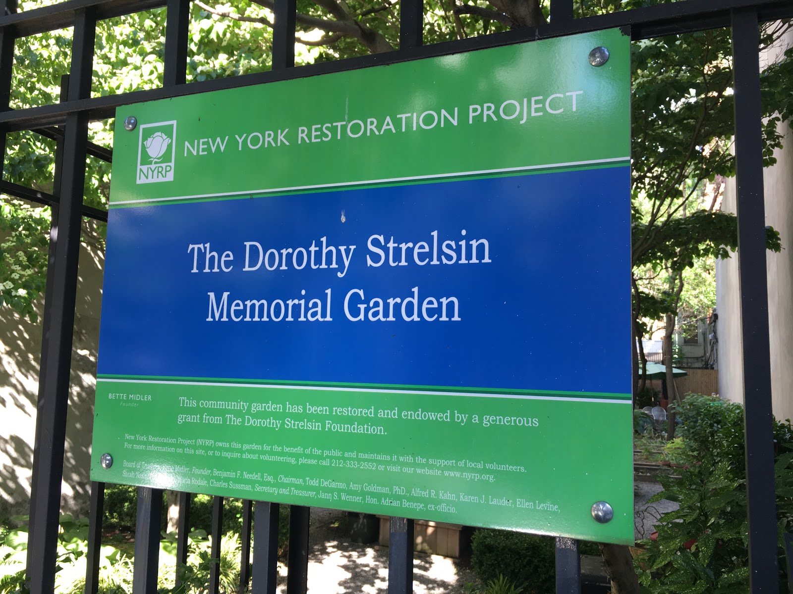 Photo of Dorothy Strelsin Memorial Community Garden in New York City, New York, United States - 2 Picture of Point of interest, Establishment, Park