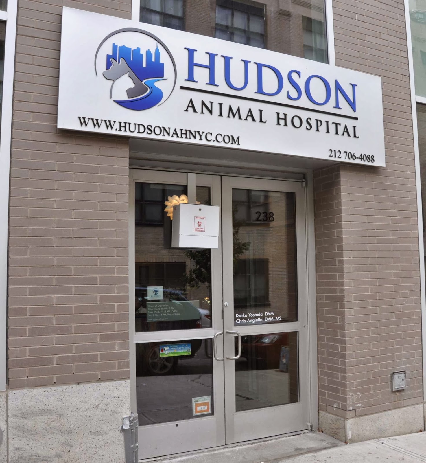 Photo of Hudson Animal Hospital in New York City, New York, United States - 1 Picture of Point of interest, Establishment, Store, Health, Doctor, Dentist, Veterinary care