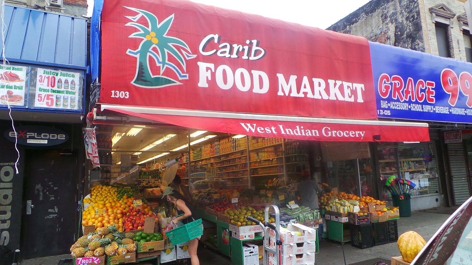 Photo of Carib Food Market Inc in Kings County City, New York, United States - 1 Picture of Food, Point of interest, Establishment, Store, Grocery or supermarket
