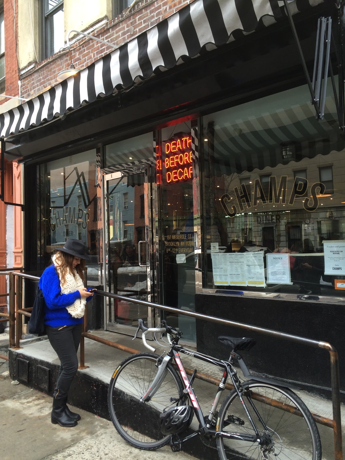 Photo of Champs Diner in New York City, New York, United States - 1 Picture of Restaurant, Food, Point of interest, Establishment