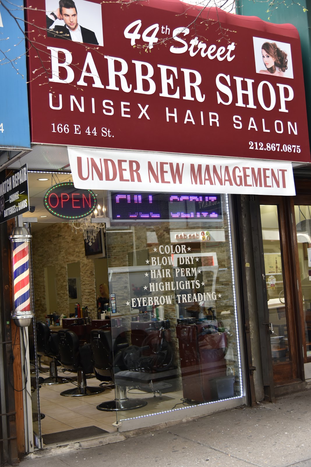Photo of 44th Street Barber Shop & Salon in New York City, New York, United States - 8 Picture of Point of interest, Establishment, Health, Spa, Beauty salon, Hair care