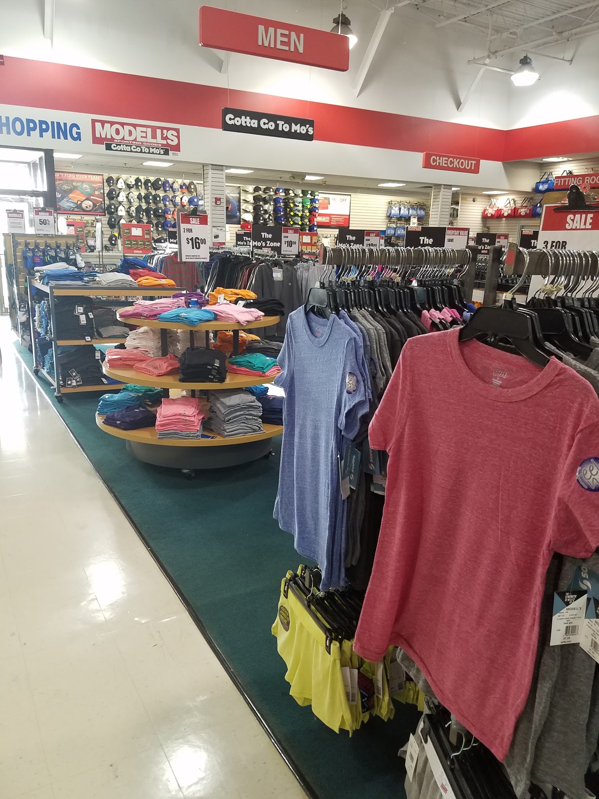 Photo of Modell's Sporting Goods in Kearny City, New Jersey, United States - 1 Picture of Point of interest, Establishment, Store, Clothing store