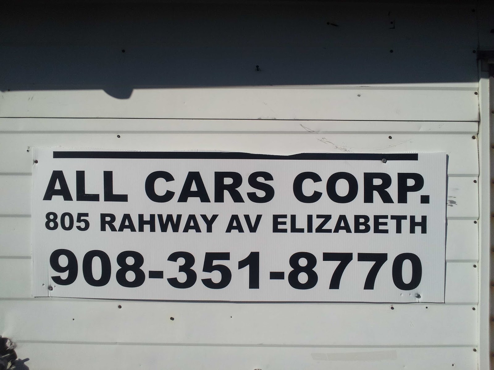 Photo of All Cars Corporation in Elizabeth City, New Jersey, United States - 2 Picture of Point of interest, Establishment, Car dealer, Store