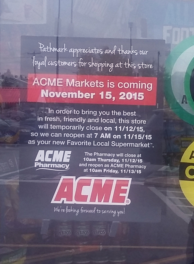 Photo of ACME Markets in Edgewater City, New Jersey, United States - 2 Picture of Food, Point of interest, Establishment, Store, Health, Grocery or supermarket, Pharmacy