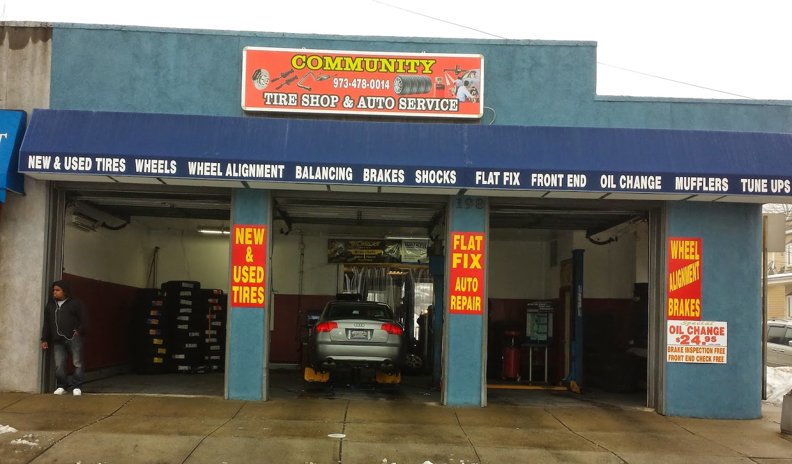Photo of Community Tire Shop & Auto Service in Clifton City, New Jersey, United States - 1 Picture of Point of interest, Establishment, Store, Car repair