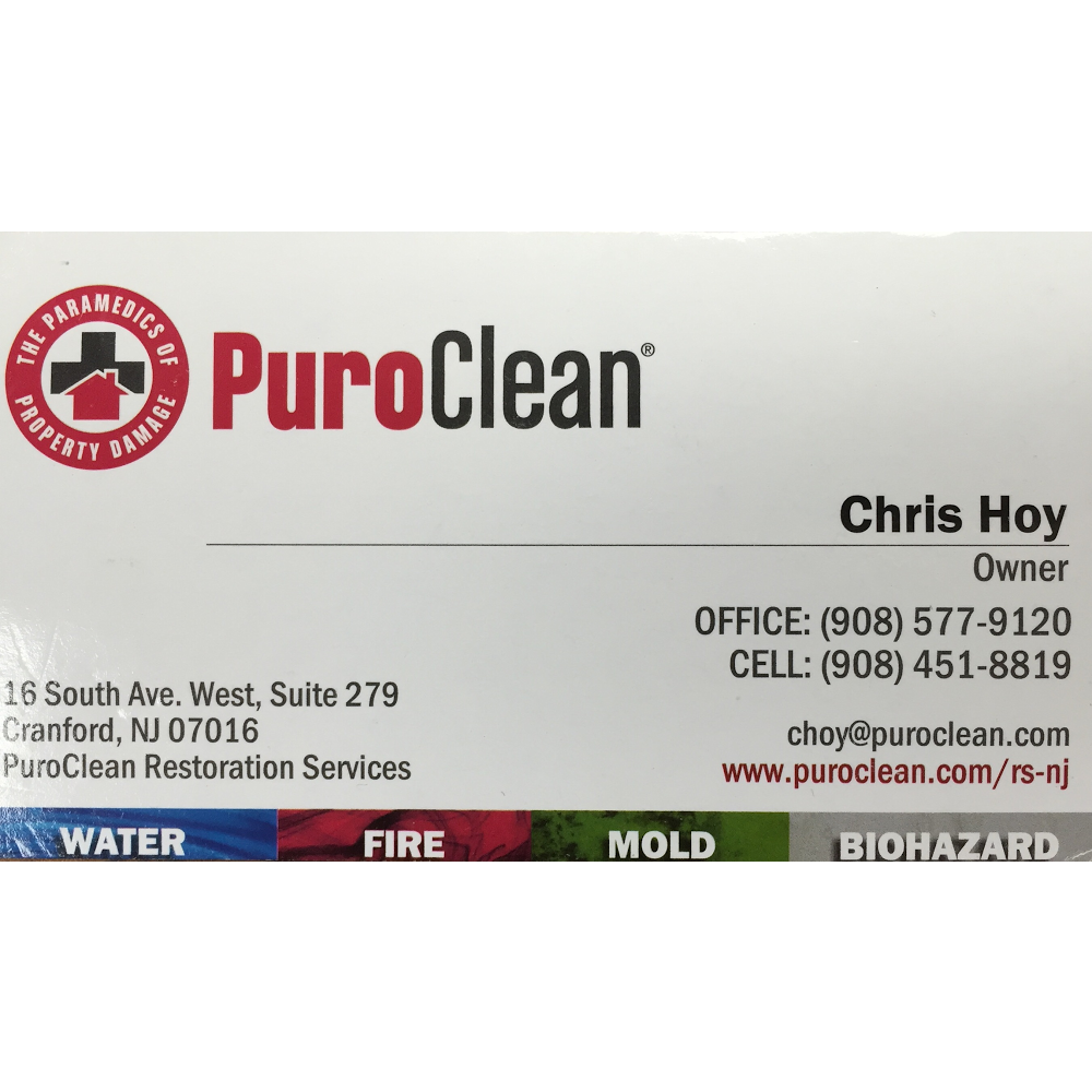 Photo of PuroClean Restoration Services in Cranford City, New Jersey, United States - 10 Picture of Point of interest, Establishment, General contractor, Laundry