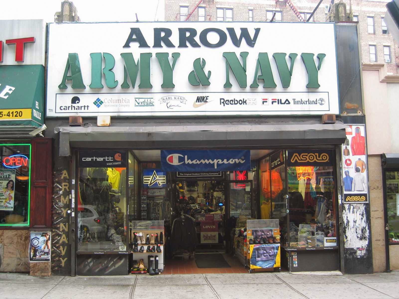 Photo of Arrow Army & Navy in Bronx City, New York, United States - 2 Picture of Point of interest, Establishment, Store, Clothing store, Shoe store