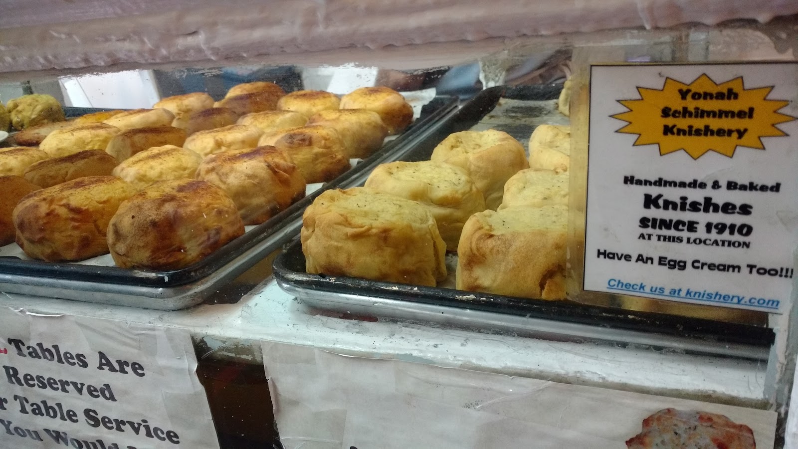 Photo of Yonah Schimmel Knish Bakery in New York City, New York, United States - 3 Picture of Food, Point of interest, Establishment, Store, Bakery