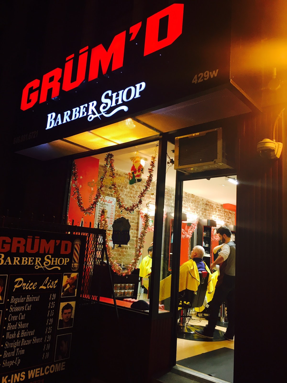 Photo of grumd barber shop in New York City, New York, United States - 8 Picture of Point of interest, Establishment, Health, Hair care
