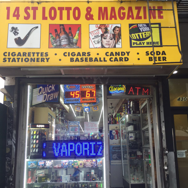 Photo of 14th St Lotto & Magazine in New York City, New York, United States - 1 Picture of Point of interest, Establishment, Store