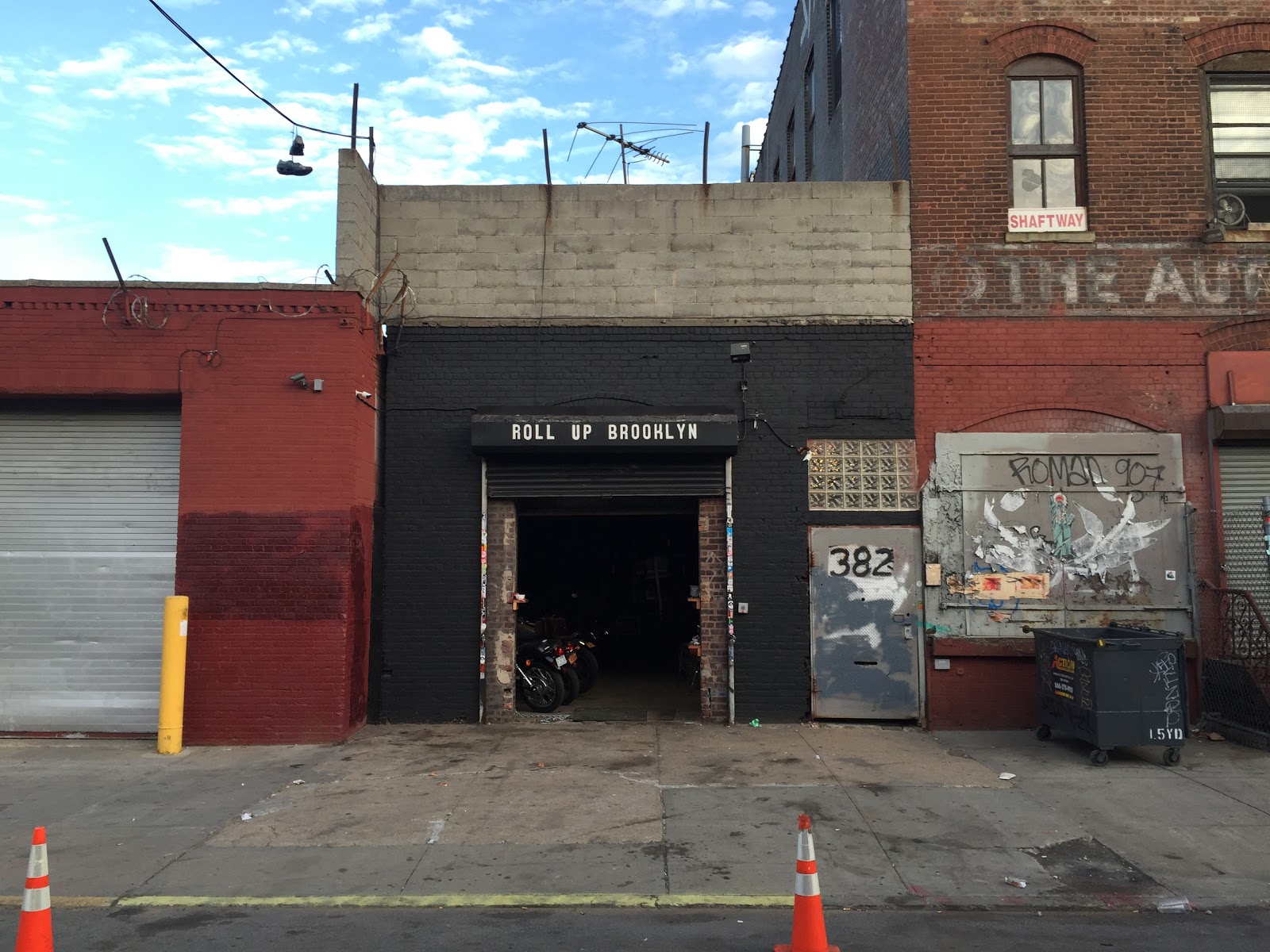 Photo of Roll Up Brooklyn Motorcycle Garage in Kings County City, New York, United States - 2 Picture of Point of interest, Establishment, Store, Car repair, Parking