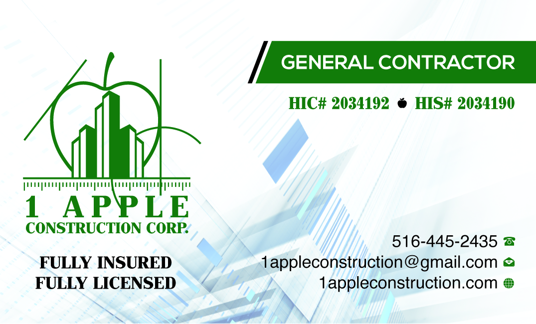 Photo of 1 Apple Construction Corp. in Valley Stream City, New York, United States - 8 Picture of Point of interest, Establishment, Store, Home goods store, General contractor, Painter