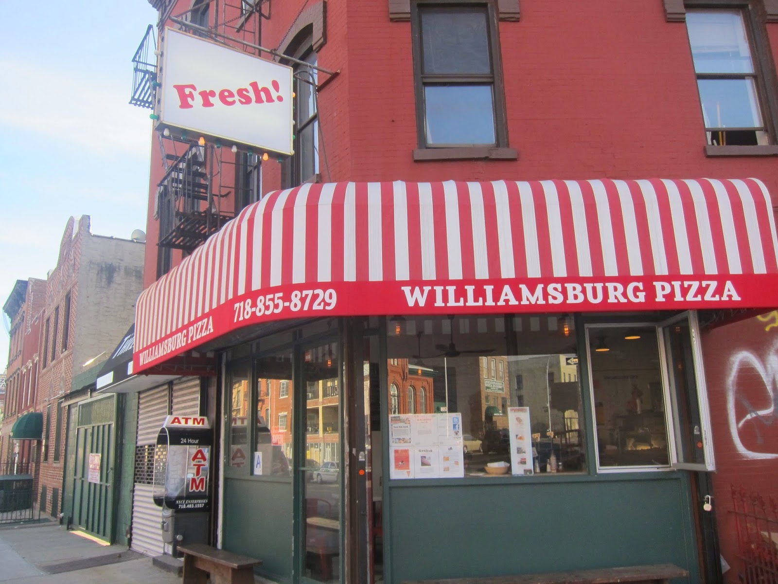 Photo of Williamsburg Pizza - Brooklyn in Brooklyn City, New York, United States - 1 Picture of Restaurant, Food, Point of interest, Establishment, Meal takeaway, Meal delivery