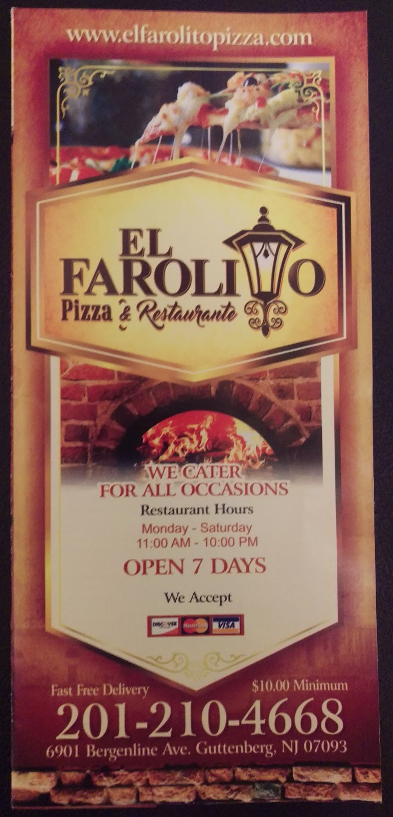 Photo of El Farolito Pizza & Restaurante in Guttenberg City, New Jersey, United States - 1 Picture of Restaurant, Food, Point of interest, Establishment