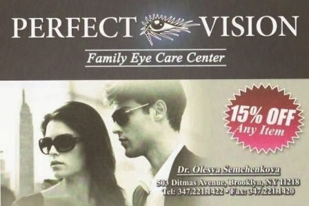 Photo of Perfect Vision in Kings County City, New York, United States - 2 Picture of Point of interest, Establishment, Store, Health, Doctor