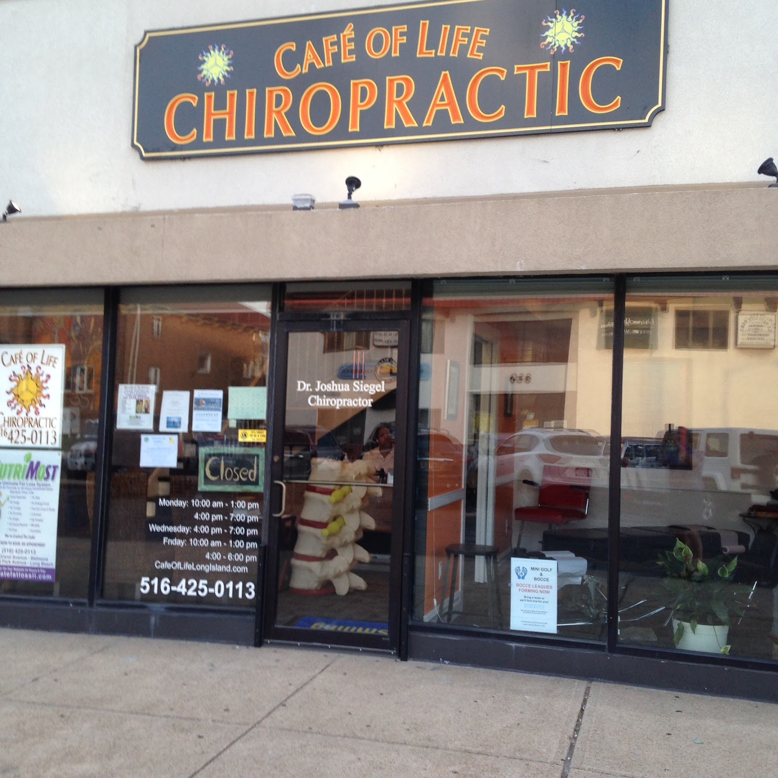 Photo of Cafe of Life Chiropractic Long Island - Long Beach Location in Long Beach City, New York, United States - 1 Picture of Point of interest, Establishment, Health