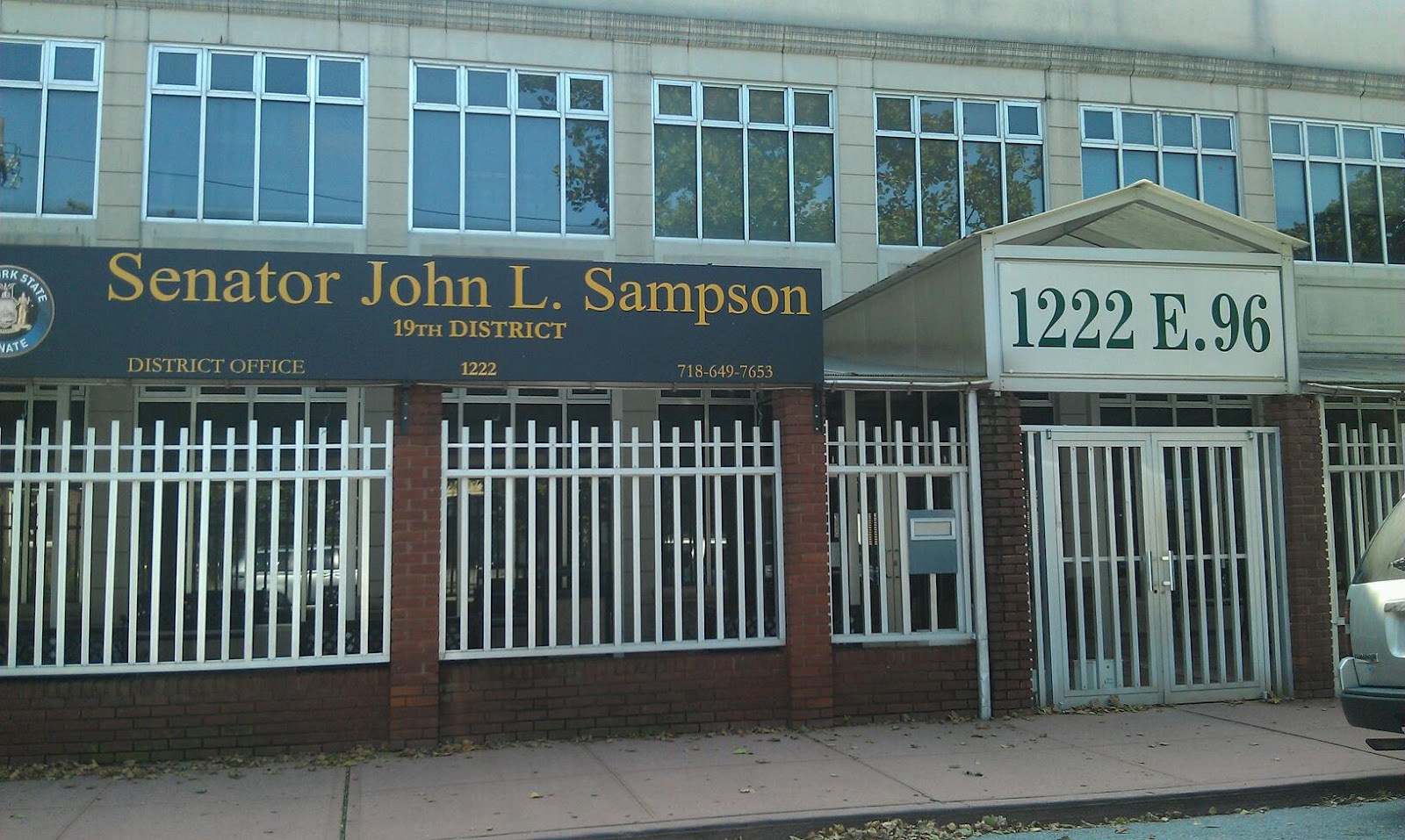 Photo of Senator John L Sampson in Kings County City, New York, United States - 1 Picture of Point of interest, Establishment, Local government office