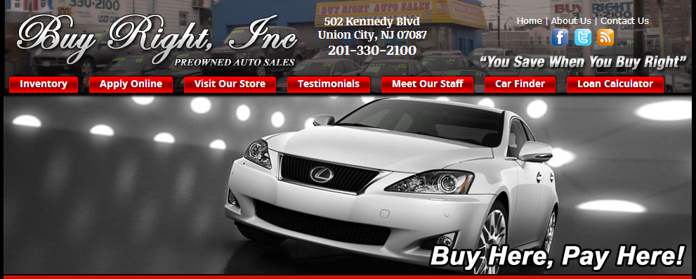 Photo of Buy Right Inc. Auto Sales in Union City, New Jersey, United States - 1 Picture of Point of interest, Establishment, Car dealer, Store, Car repair
